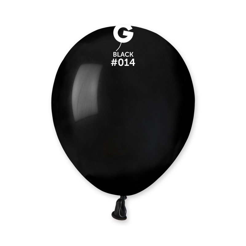 Lateks balon 13 cm - Black