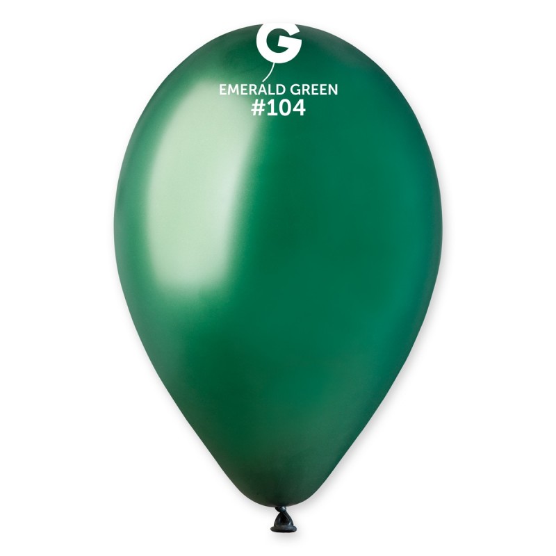 Lateks balon 30 cm - Emerald green