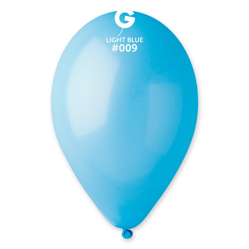 Lateks balon 30 cm - Light blue
