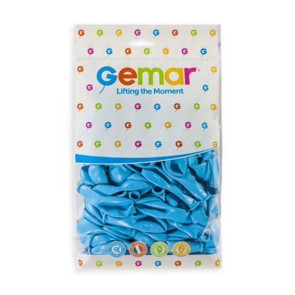Alternative view of Lateks balon 13 cm - Light blue