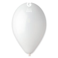 Lateks balon 30 cm - White