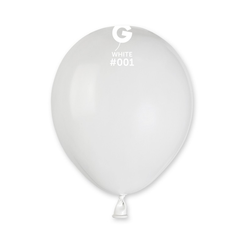 Lateks balon 13 cm - White