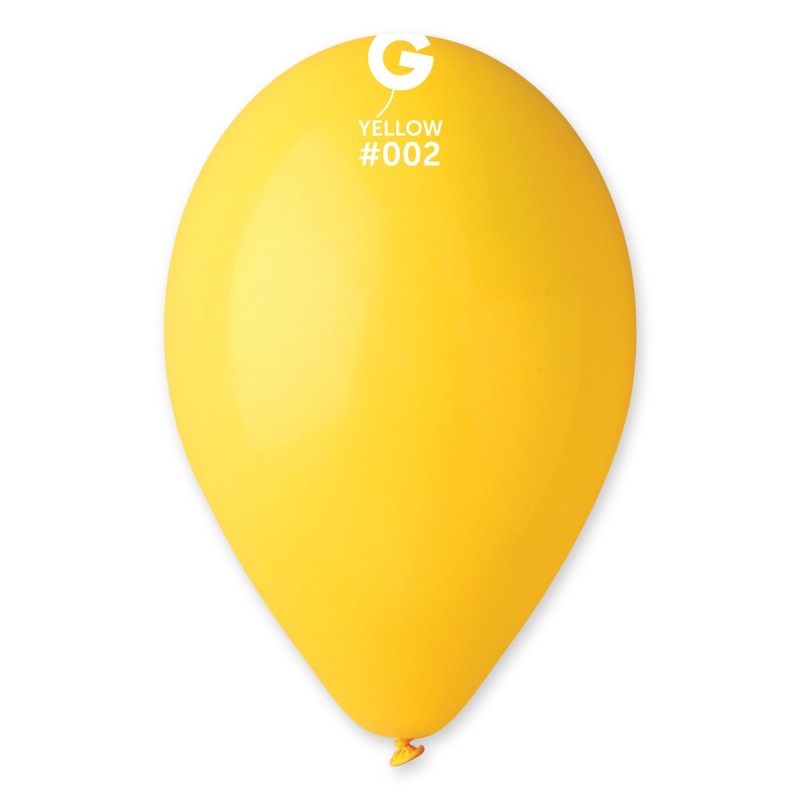 Lateks balon 30 cm - Yellow