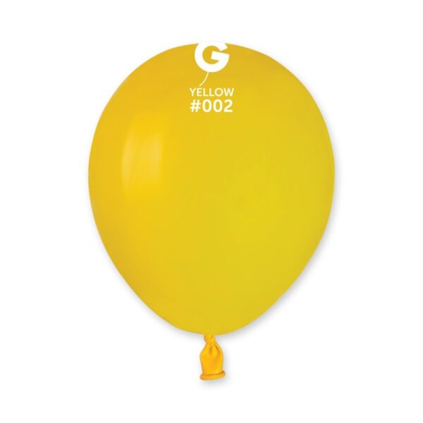 Lateks balon 13 cm - Yellow