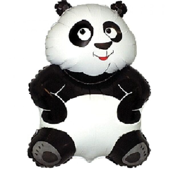 Folijski balon štapić, 14" - Panda