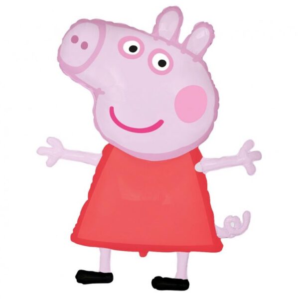 Folijski balon štapić, 14" - Peppa pig