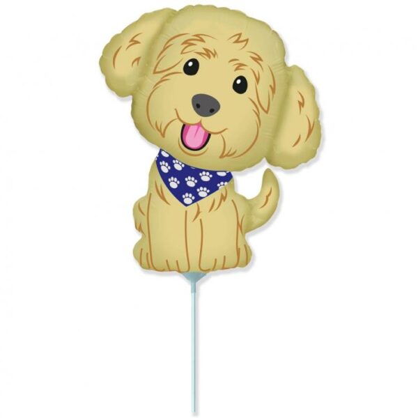 Folijski balon štapić, 14" - Psić