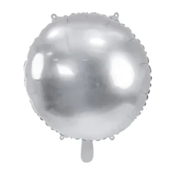 Folijski balon - Krug 18", srebrna