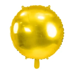 Folijski balon - Krug 18", zlatna