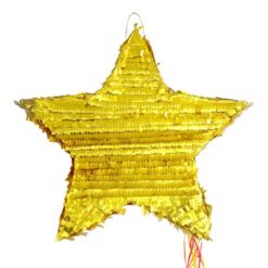 Pinjata zlatna zvijezda 45x45x9 cm
