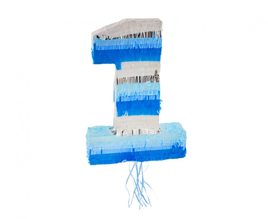 Pinjata Broj 1 - plavi 50x35x7 cm