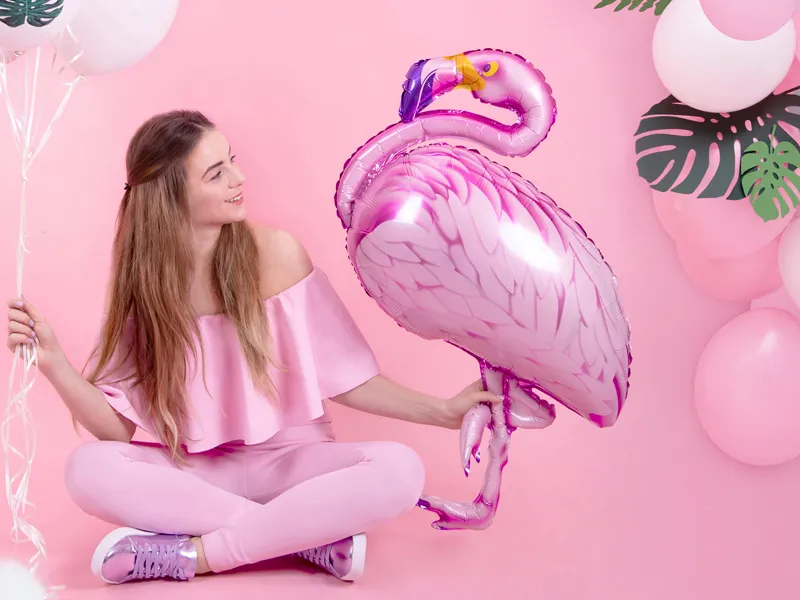 Folijski balon - Flamingo