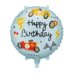 Folijski balon - Happy birthday autići