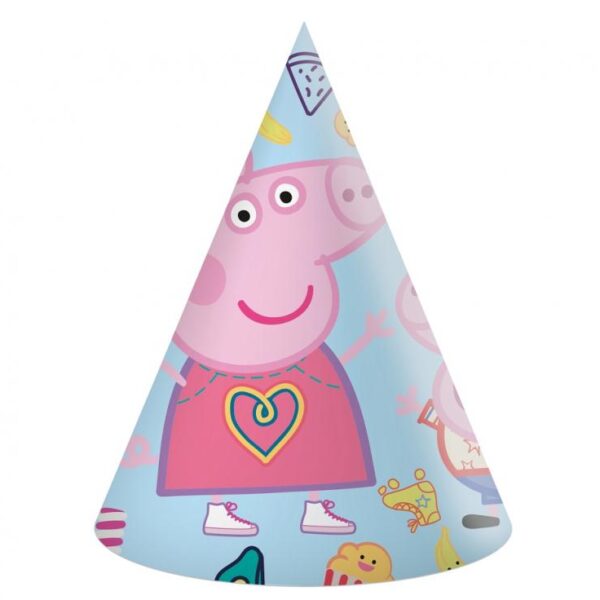 Rođendanske party kapice Peppa Pig 6/1