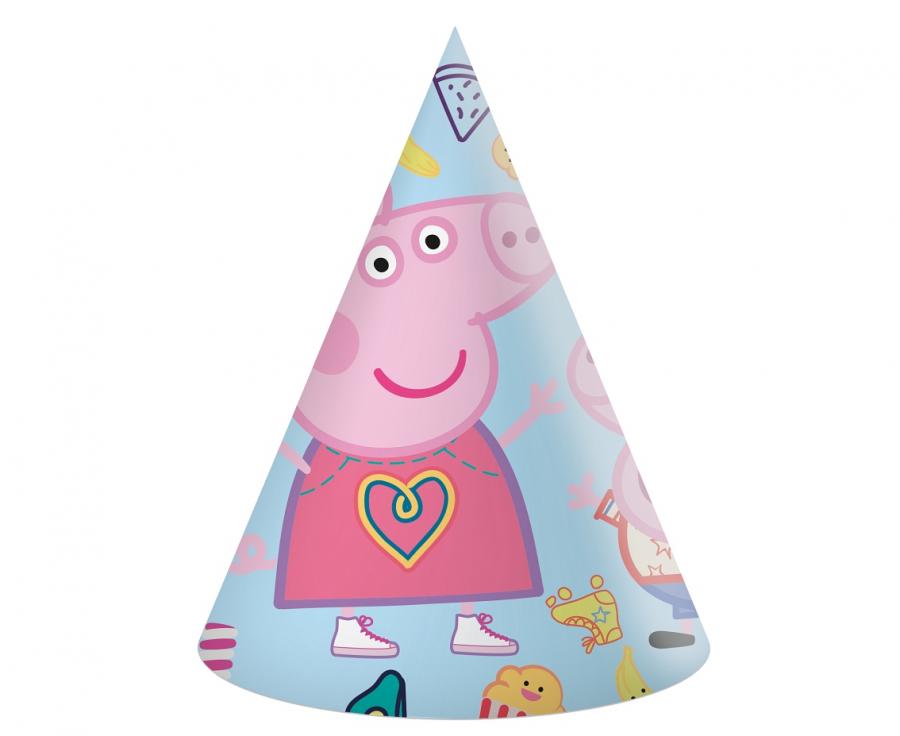 Rođendanske party kapice Peppa Pig 6/1