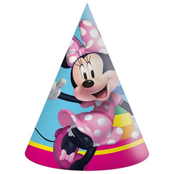 Rođendanske party kapice Minnie Mouse 6/1