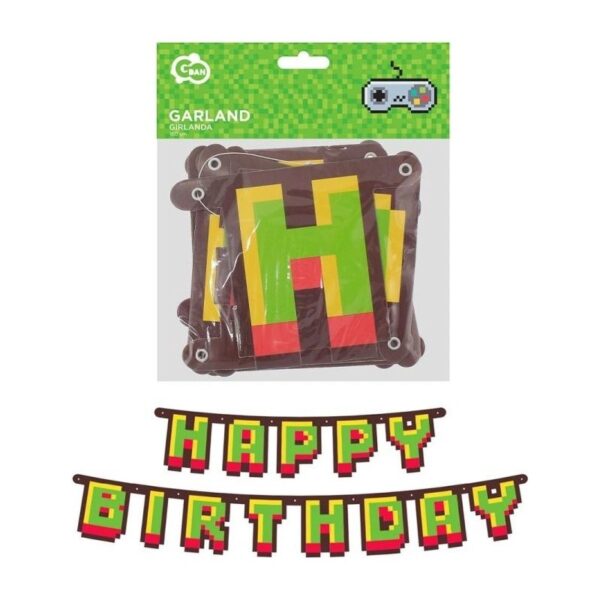 Natpis happy birthday - Gaming