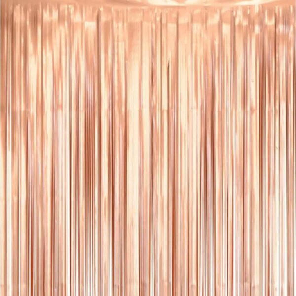 Party zavjesa resice - Rosegold