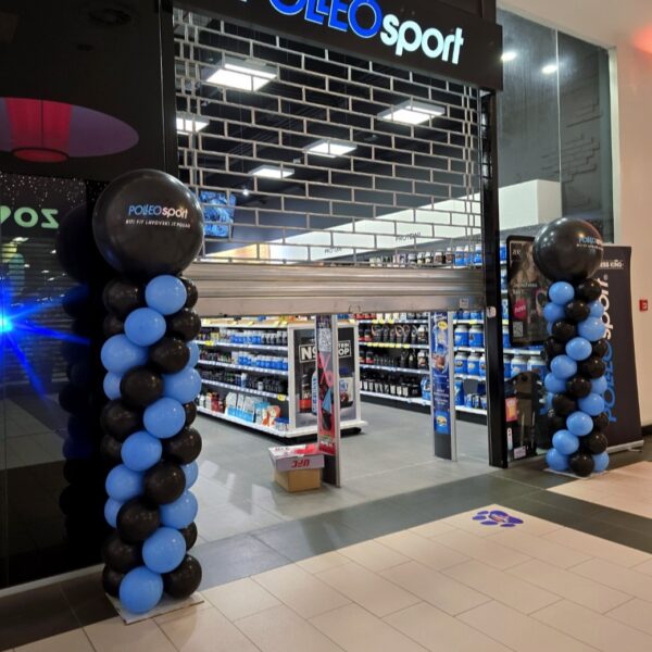 Polleo Sport – balonski stupovi s personaliziranim logotipom