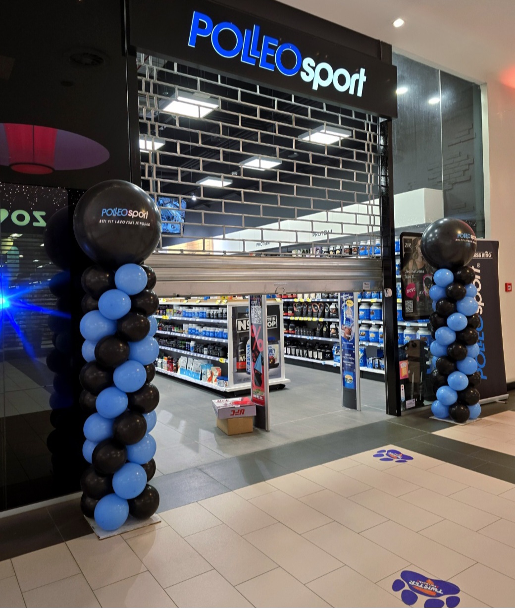 Polleo Sport – balonski stupovi s personaliziranim logotipom