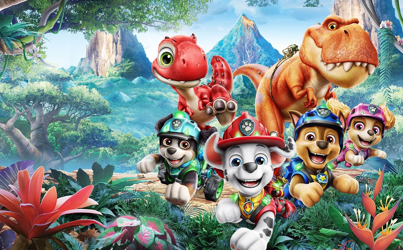 Jestiva pokrivka - Paw Patrol Dino World
