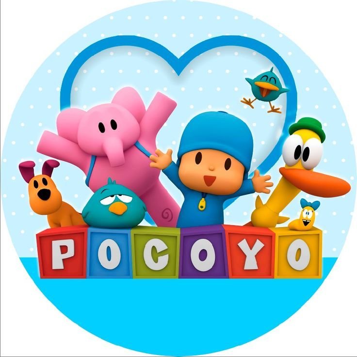 Jestiva pokrivka za tortu - Pocoyo