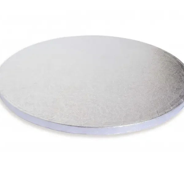 Podložak za tortu, cake board 12mm/30 cm - Srebrna