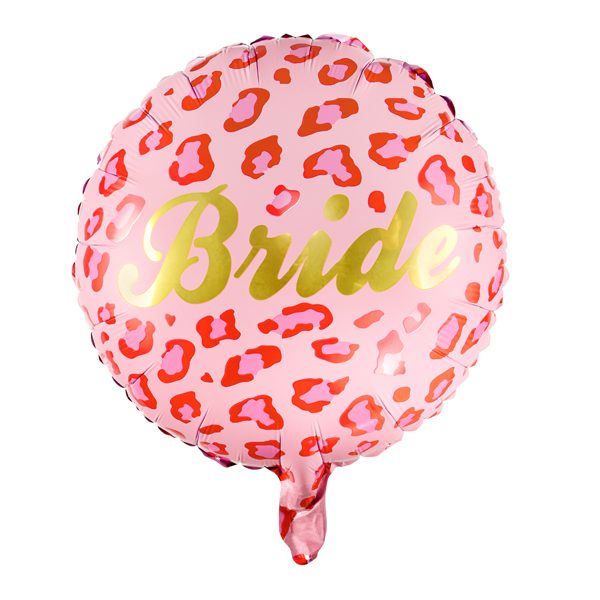 Folijski balon za djevojačku - Bride leopard