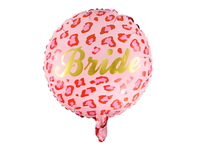 Folijski balon za djevojačku - Bride leopard