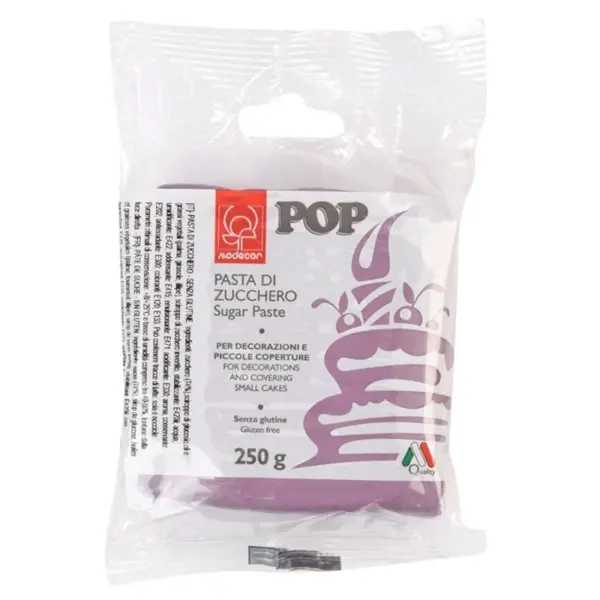 Šećerna pasta fontant, 250 g - Ljubičasta