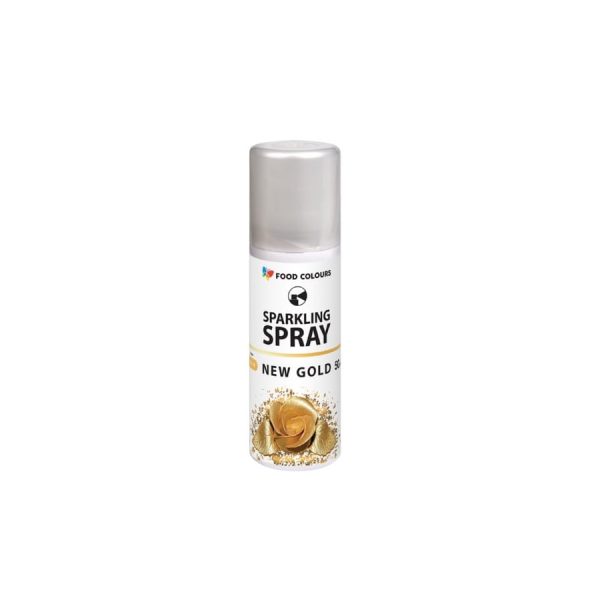 ZLATNA boja za hranu u spreju 50 ml