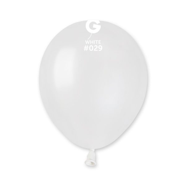 Lateks balon 13 cm - Pearl white